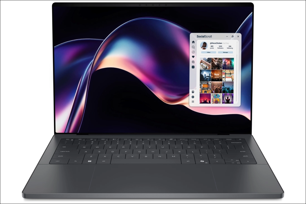 Dell XPS14 (2026)フロントビュー